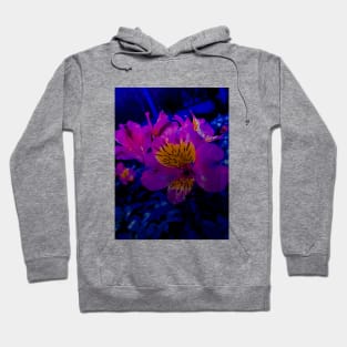 Fluorescent Flower Hoodie